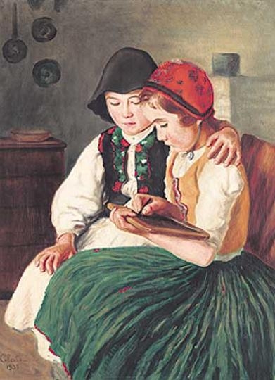 Glatz Oszkár (1872-1958) Siblings, 1935