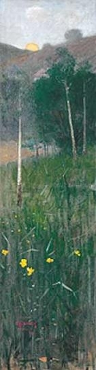 Rudnay Gyula (1878-1957) Yellow irises, 1899