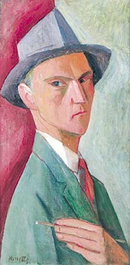 Kmetty János (1889-1975) Self-portrait