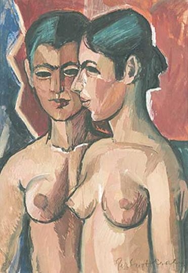Perlrott-Csaba Vilmos (1880-1955) Nudes
