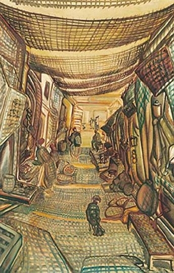 Batthyány Gyula (1887-1959) Bazaar on Cyprus