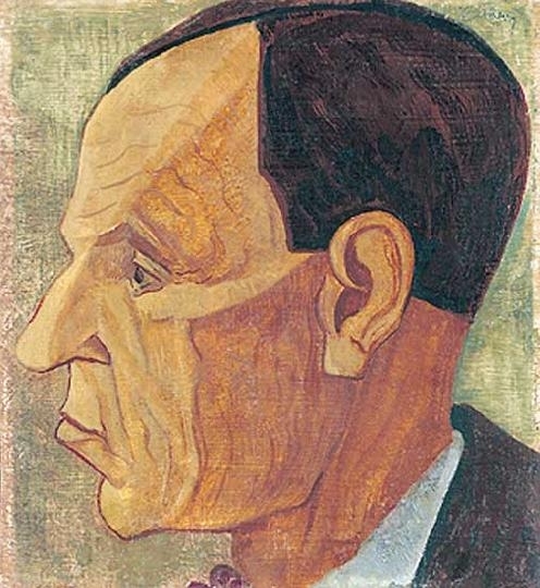 Dési Huber István (1895-1944) Portrait of József Madzsar