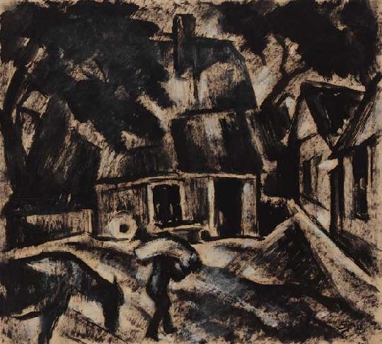 Schadl János (1892-1944) At the mill, 1928