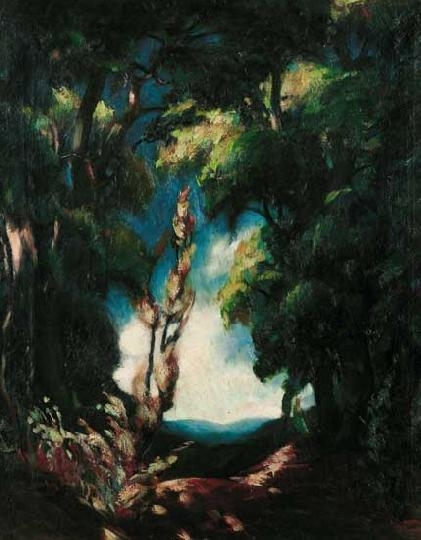 Paál Albert (1895-1968) Landscape