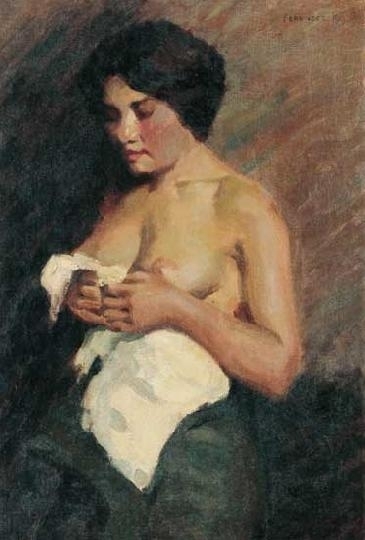 Ferenczy Károly (1862-1917) semi-nude
