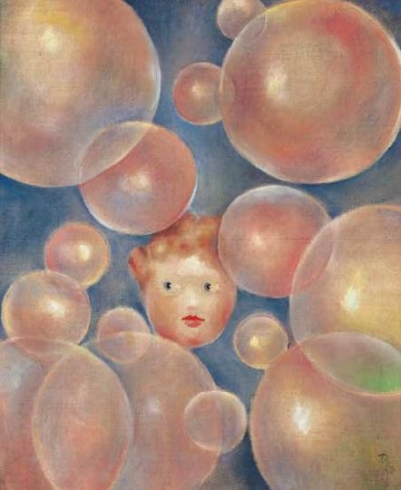 Ruttkay György (1898-1975) Soap bubbles