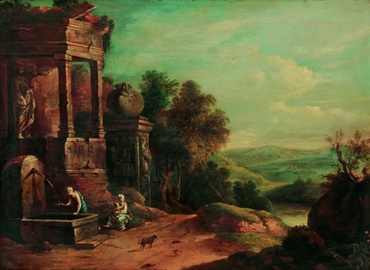Ismeretlen festő Ancient ruins