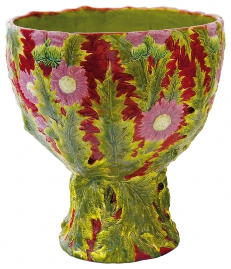 Zsolnay Ceramic plant pot, Zsolnay, c. 1899