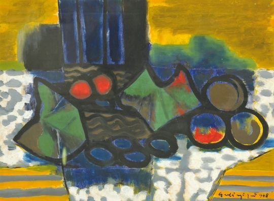 Gadányi Jenő (1896-1960) Fruits and leaves, 1948