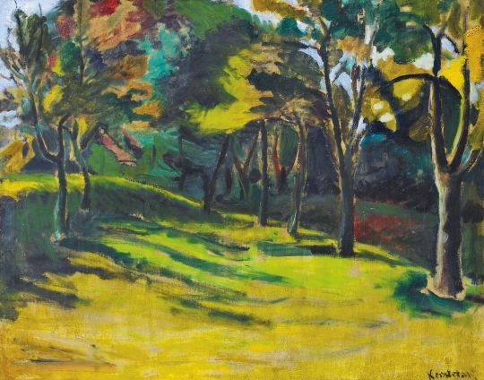 Kernstok Károly (1873-1940) Forest, at the beginning of the 1910s