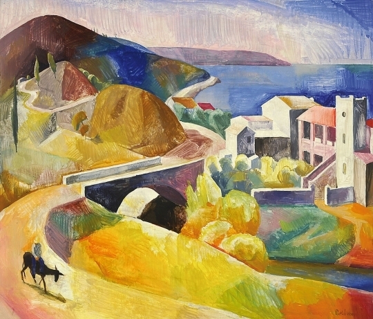 Patkó Károly (1895-1941) Italian city, 1930