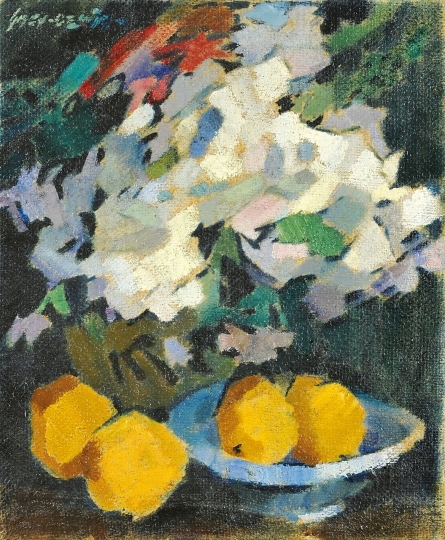 Nagy Oszkár (1883-1965) Still life
