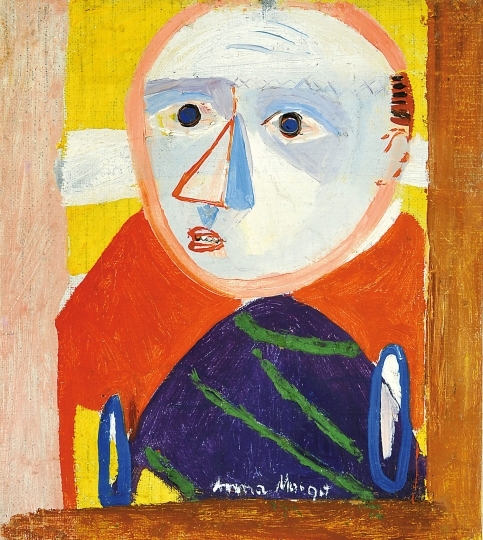 Anna Margit (1913-1991) Bábu – Félelem, 1946 körül