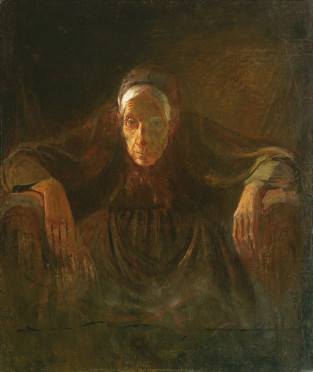 Mednyánszky László (1852-1919) Old woman, 1881