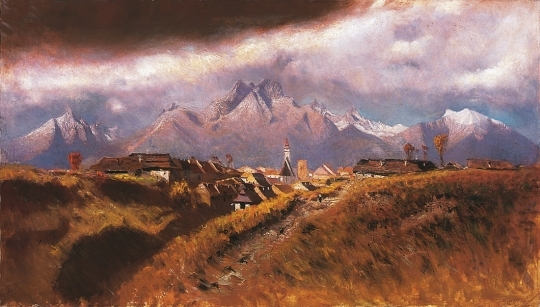 Mednyánszky László (1852-1919) Mountain landscape