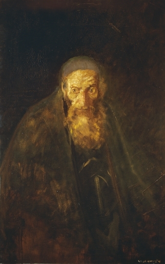 Mednyánszky László (1852-1919) Shylock, 1900 körül