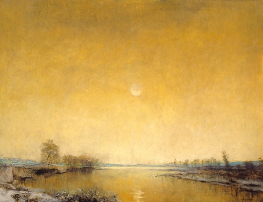 Mednyánszky László (1852-1919) Winter silence (variant), before 1915