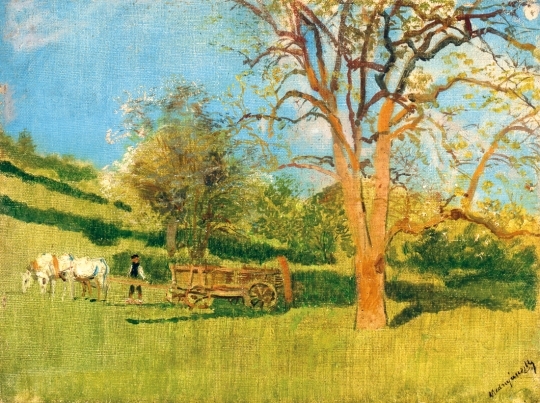 Mednyánszky László (1852-1919) Early spring