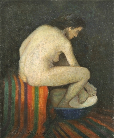 Boromisza Tibor (1880-1960) Fürdő akt, 1906