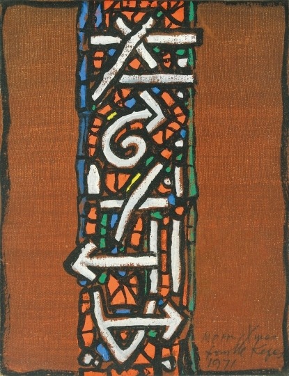 Kepes György (1906-2001) Without title, 1971
