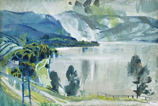 Szőnyi István (1894-1960) The grey Danube, 1930