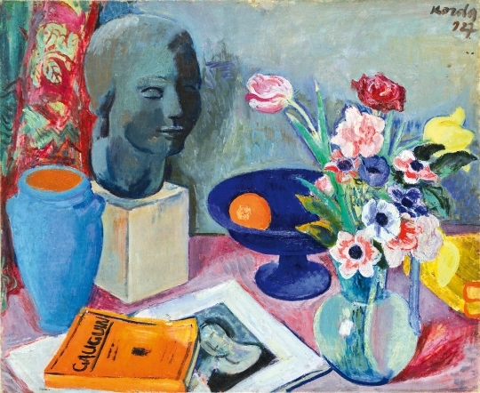 Korda Vince (1897-1977) Gauguin-es csendélet, 1927