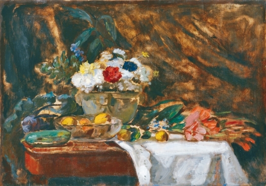Iványi Grünwald Béla (1867-1940) Table Still life