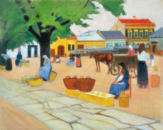 Mikola András (1884-1970) Marketplace