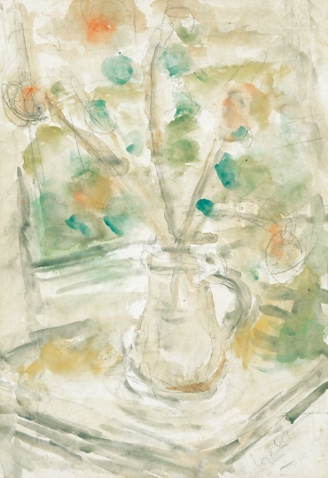 Czóbel Béla (1883-1976) Virágok vázában