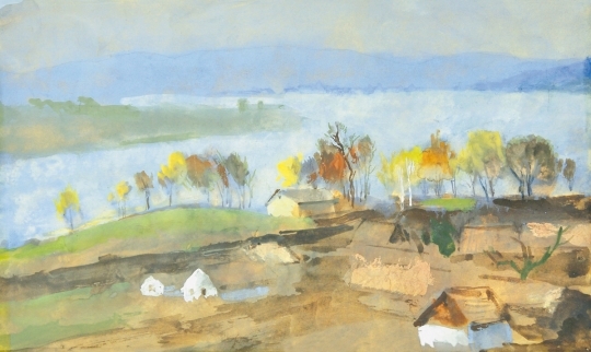 Szőnyi István (1894-1960) Autumnal Danube