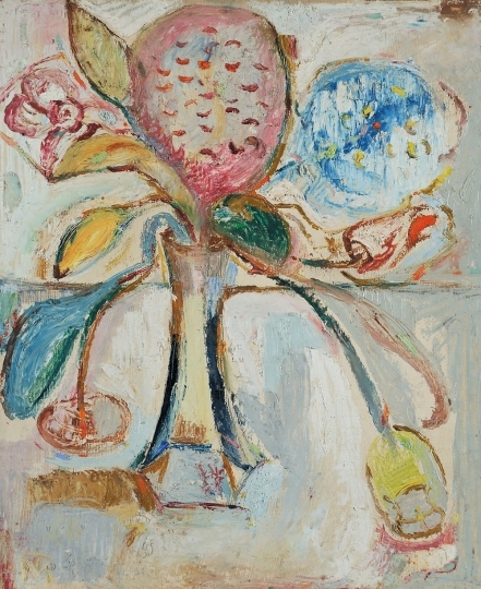 Tóth Menyhért (1904-1980) Virágcsendélet