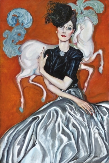 Batthyány Gyula (1887-1959) Vera Bissingen Countess, from the 1930s