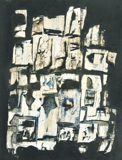 Ország Lili (1926-1978) Papiruszok, 1966