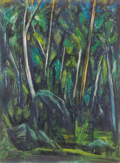 Orbán Dezső (1884-1987) Luscious Forest