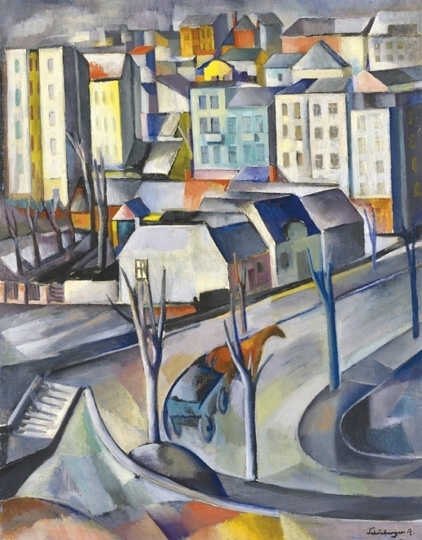 Schönberger Armand (1885-1974) Nagyváros