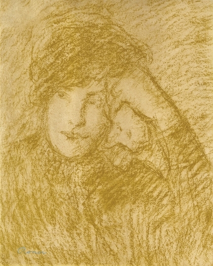 Rippl-Rónai József (1861-1927) Lazarine