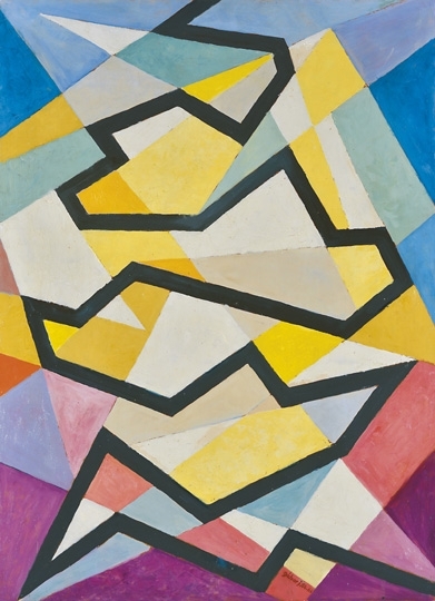 Gábor Jenő (1893-1968) Abstract Composition, 1964-66