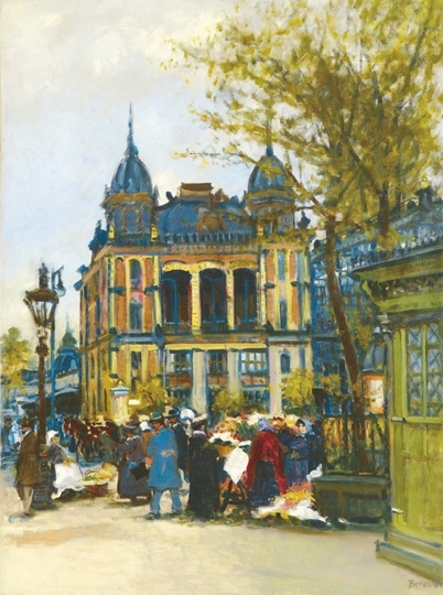 Berkes Antal (1874-1938) Nyugati pályaudvar, 1914