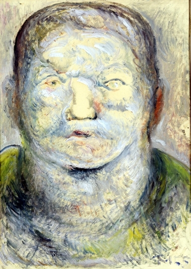 Tóth Menyhért (1904-1980) Peasant from Miske, 1955