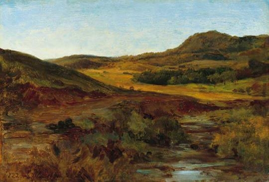 Ligeti Antal (1823-1890) Hills, 1881