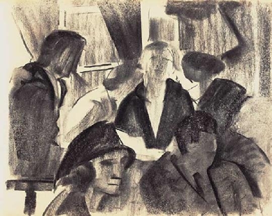 Farkas István (1887-1944) Group of people