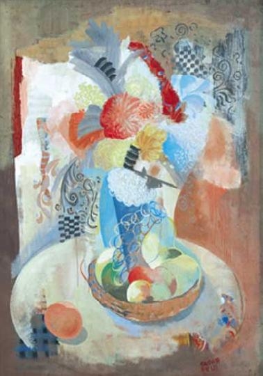 Kádár Béla (1877-1956) Nagy virágcsendélet