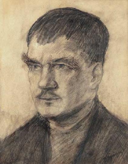 Mednyánszky László (1852-1919) Male Portrait