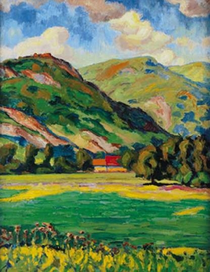 Balla Béla (1882-1965) Mountains