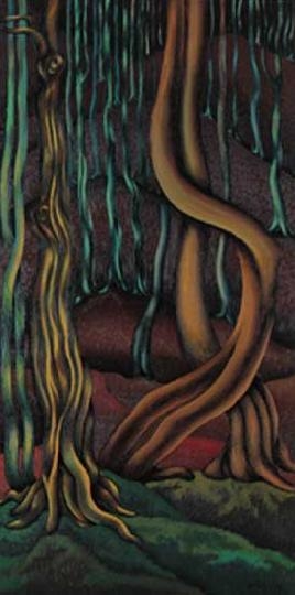 Pittner Olivér (1911-1971) Roots, 1968