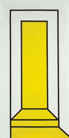 Bak Imre (1939-) White - yellow, 1971
