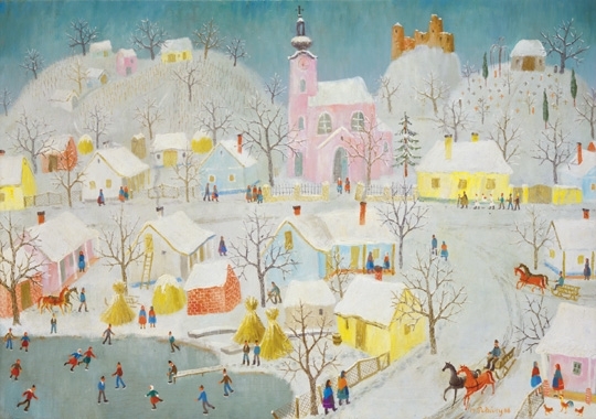Pekáry István (1905-1981) Winter, 1968