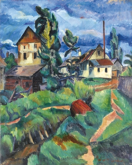 Perlrott-Csaba Vilmos (1880-1955) Mill-ditch, c. 1924