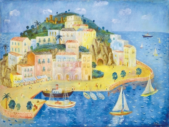 Pekáry István (1905-1981) Mediterrán sziget