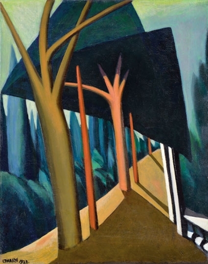 Tihanyi Lajos (1885-1938) Three trees, 1922